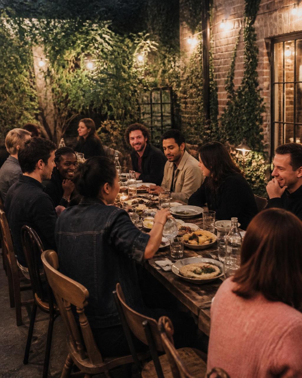 Garden supper club